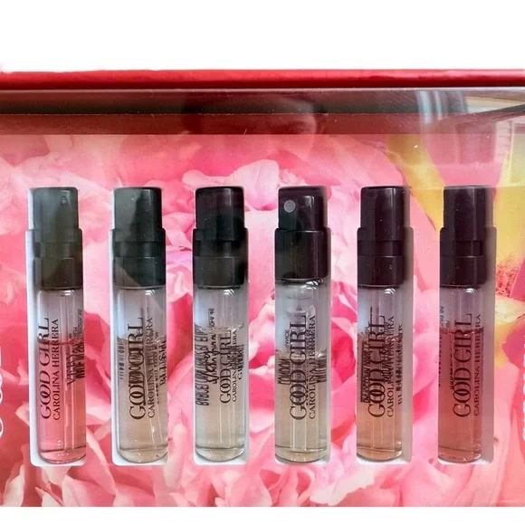 NIB 6 Carolina Herrera Good Girl Collection Sampler Perfume Cologne Mist Set - Picture 3 of 3